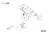 Bosch 3 603 BA6 100 Universalheat 600 Hot Air Gun 230 V / Eu Spare Parts